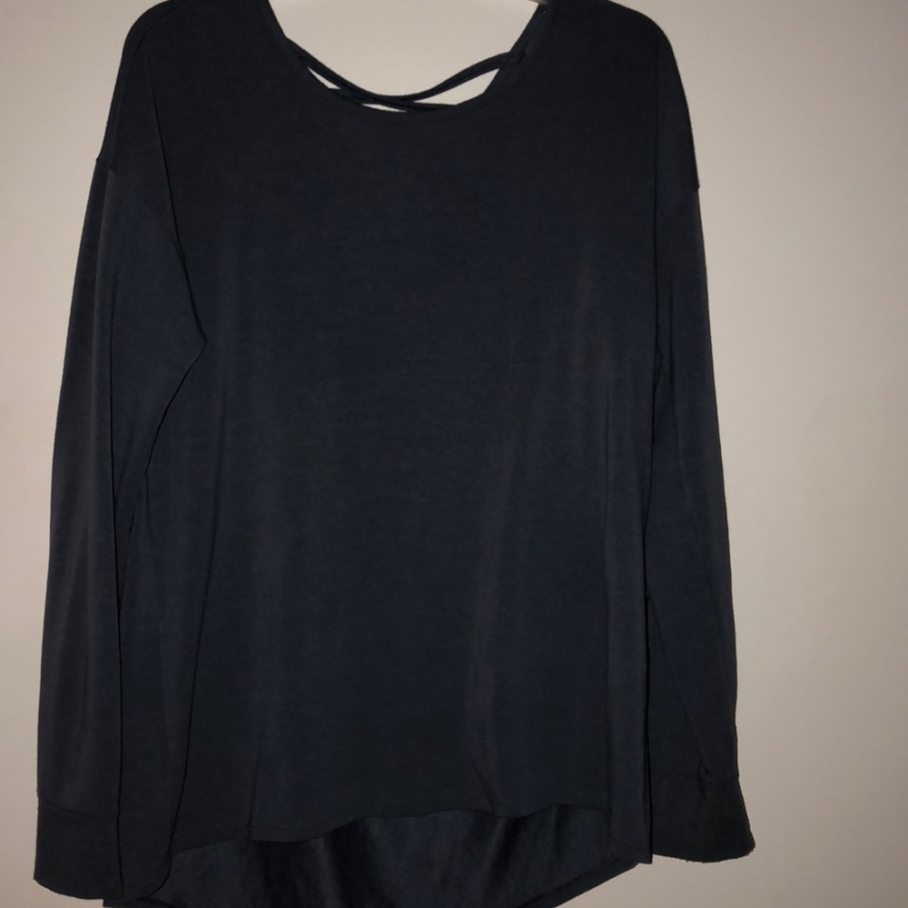 a long sleeve blue shirt!